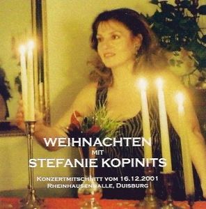 CD-Cover „Weihnachten mit Stefanie Kopinits“