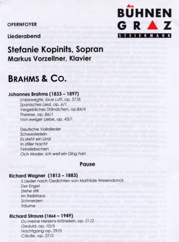 Programm Graz